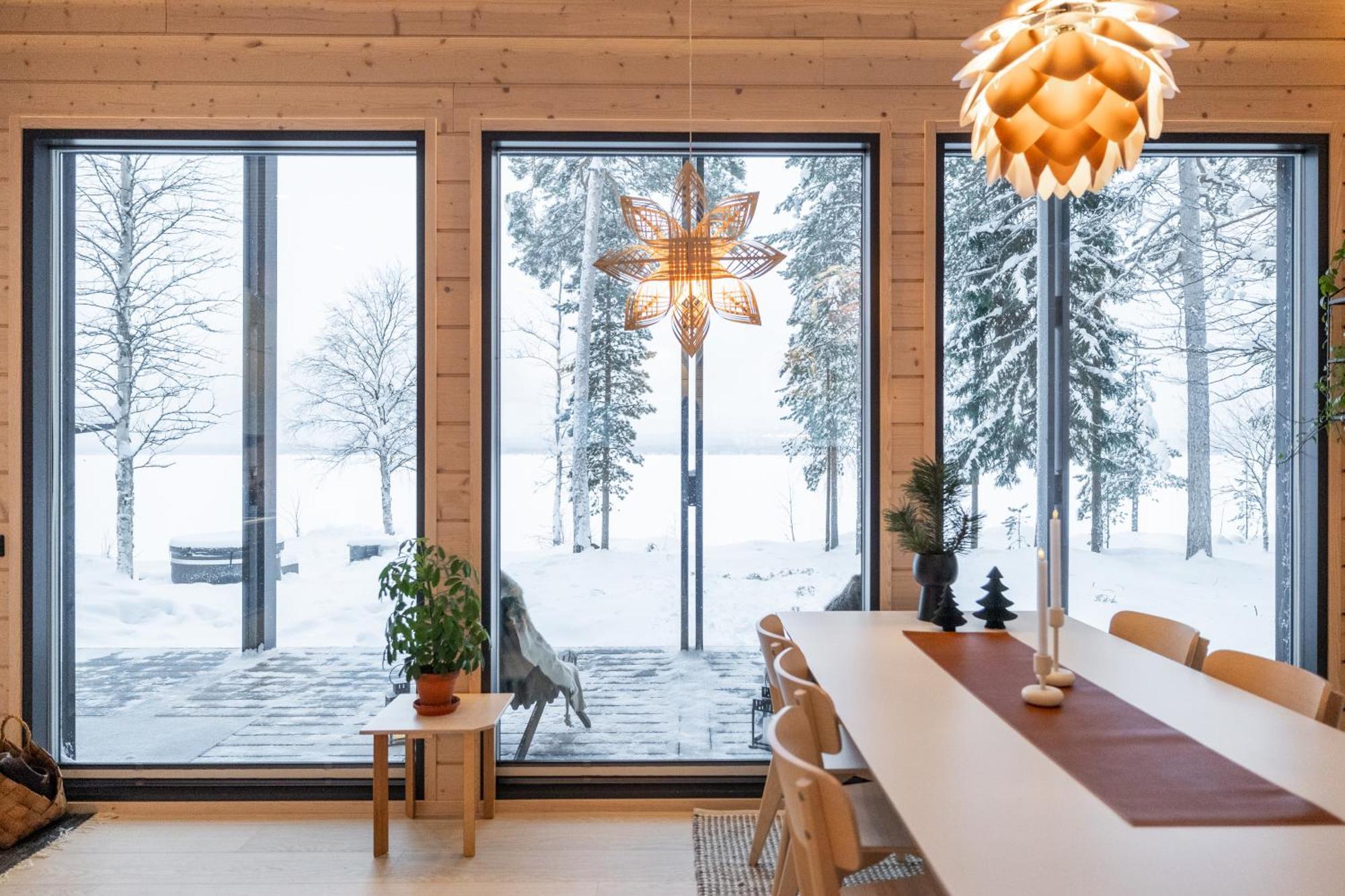 Scandinavian Lakeside Cottage Rovaniemi Zewnętrze zdjęcie